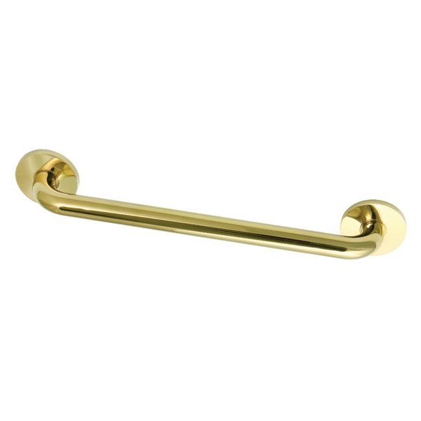 Kingston Brass GLDR814242 24-Inch X 1-1/4-Inch OD ADA Grab Bar, Polished Brass GLDR814242